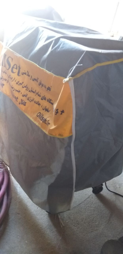 دستگاه آبگیری صنعتی ۸ کاره پرسی oil set به همراه لوازم جانبی